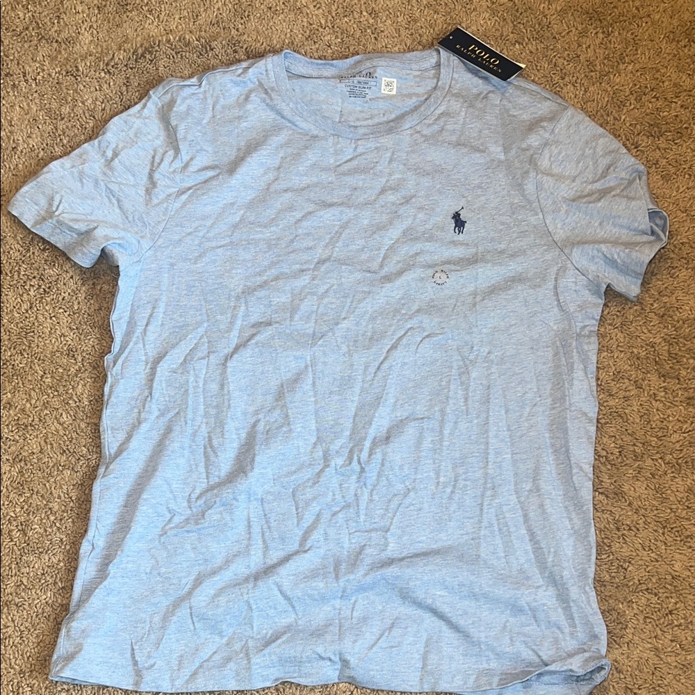 Polo by Ralph Lauren Men's Sky Blue Tee